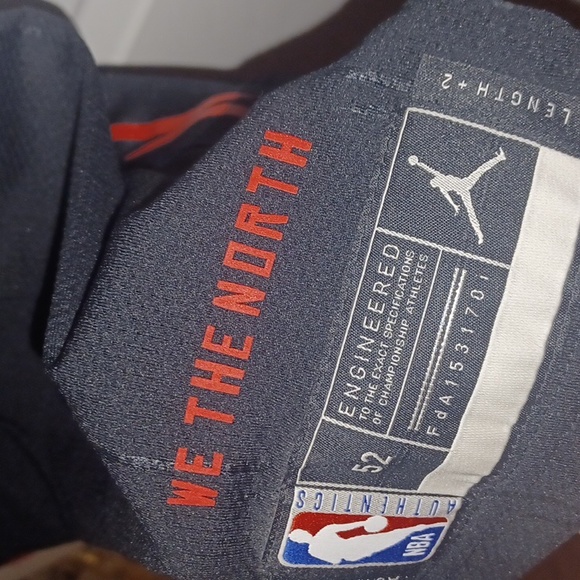 2020-21 Pascal siakam authentic jersey - Picture 9 of 9